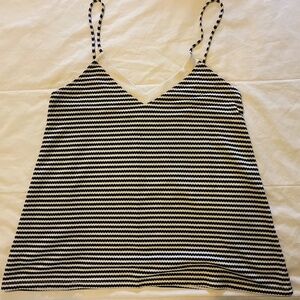 Black and White Summer Top